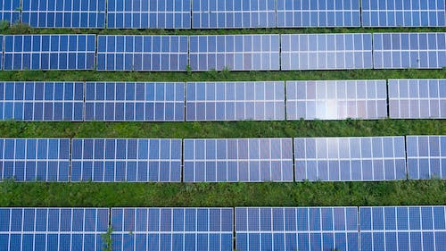 Free Top View Photo of Solar Panels